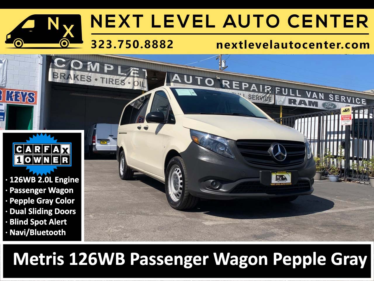 2023 Mercedes-Benz Metris Passenger Van Standard Roof 126" Wheelbase