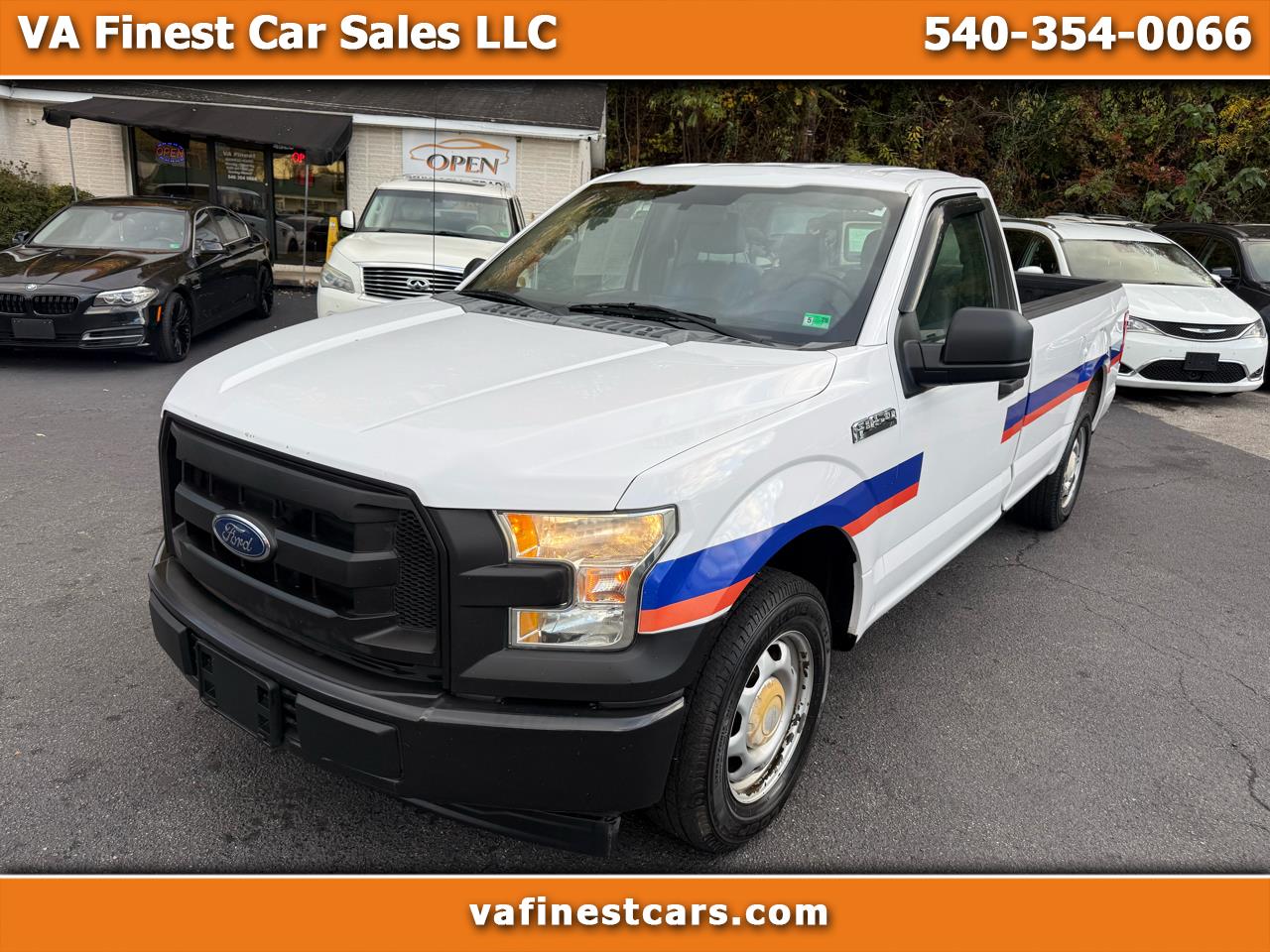 2017 Ford F-150 XLT 2WD Reg Cab 8' Box