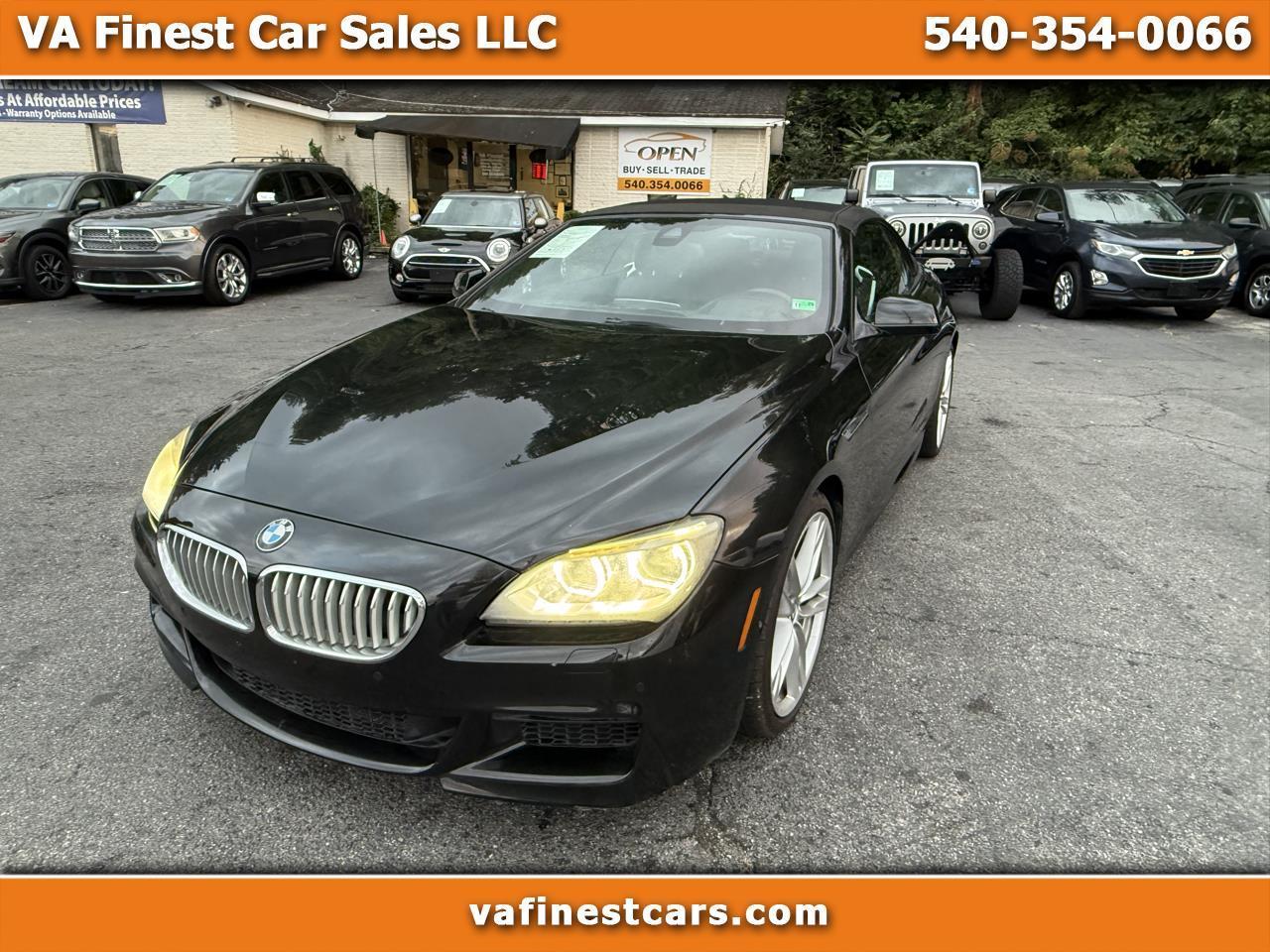 2015 BMW 6 Series 2dr Conv 650i RWD