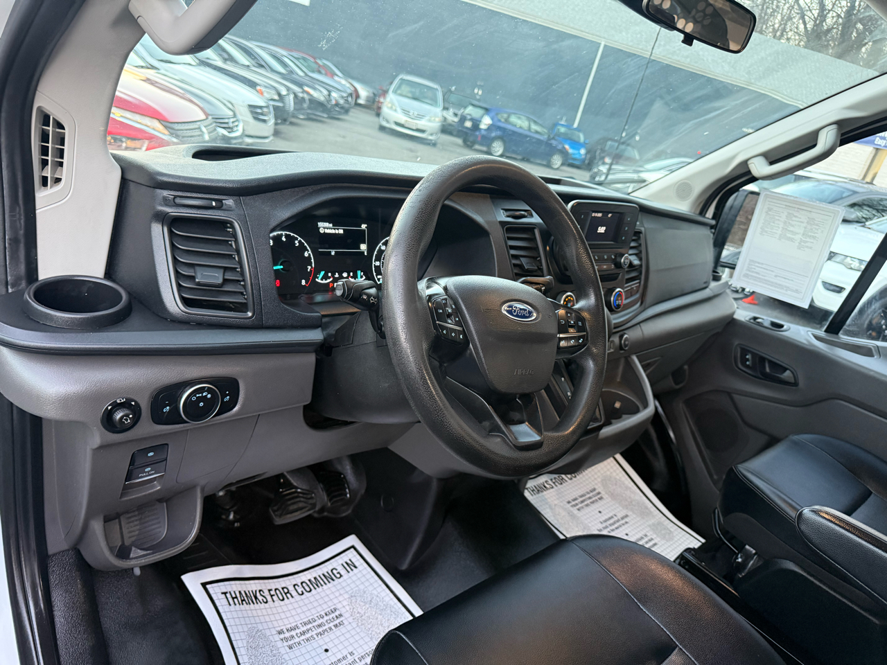 Ford Transit Cargo Van T-150 130" Low Rf 8670 GVWR RWD 2021