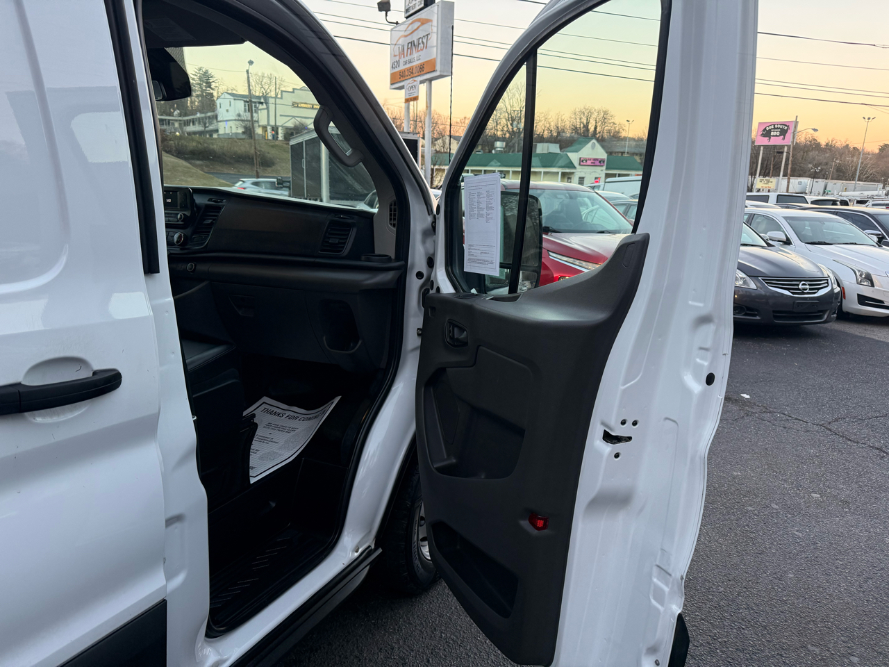 Ford Transit Cargo Van T-150 130" Low Rf 8670 GVWR RWD 2021