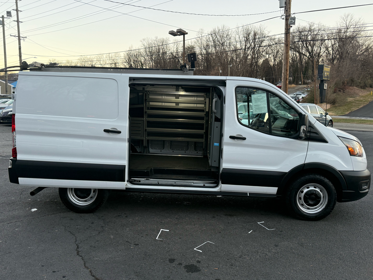 Ford Transit Cargo Van T-150 130" Low Rf 8670 GVWR RWD 2021