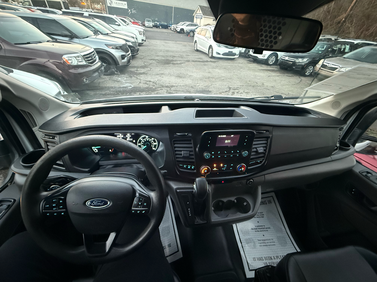 Ford Transit Cargo Van T-150 130" Low Rf 8670 GVWR RWD 2021