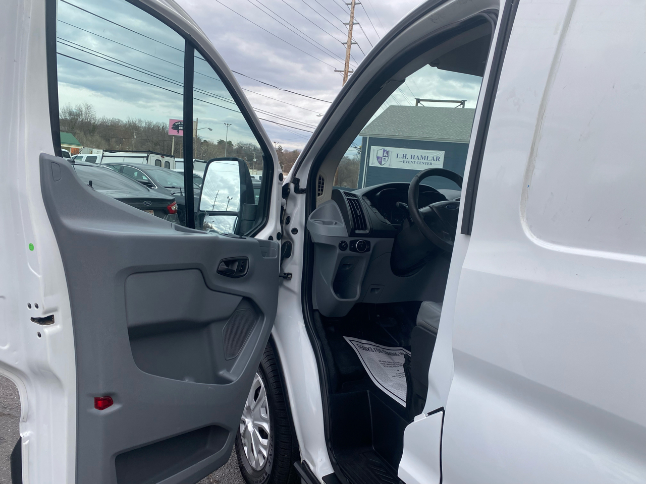 Ford Transit Cargo Van T-150 130" Low Rf 8600 GVWR Swing-Out RH Dr 2016