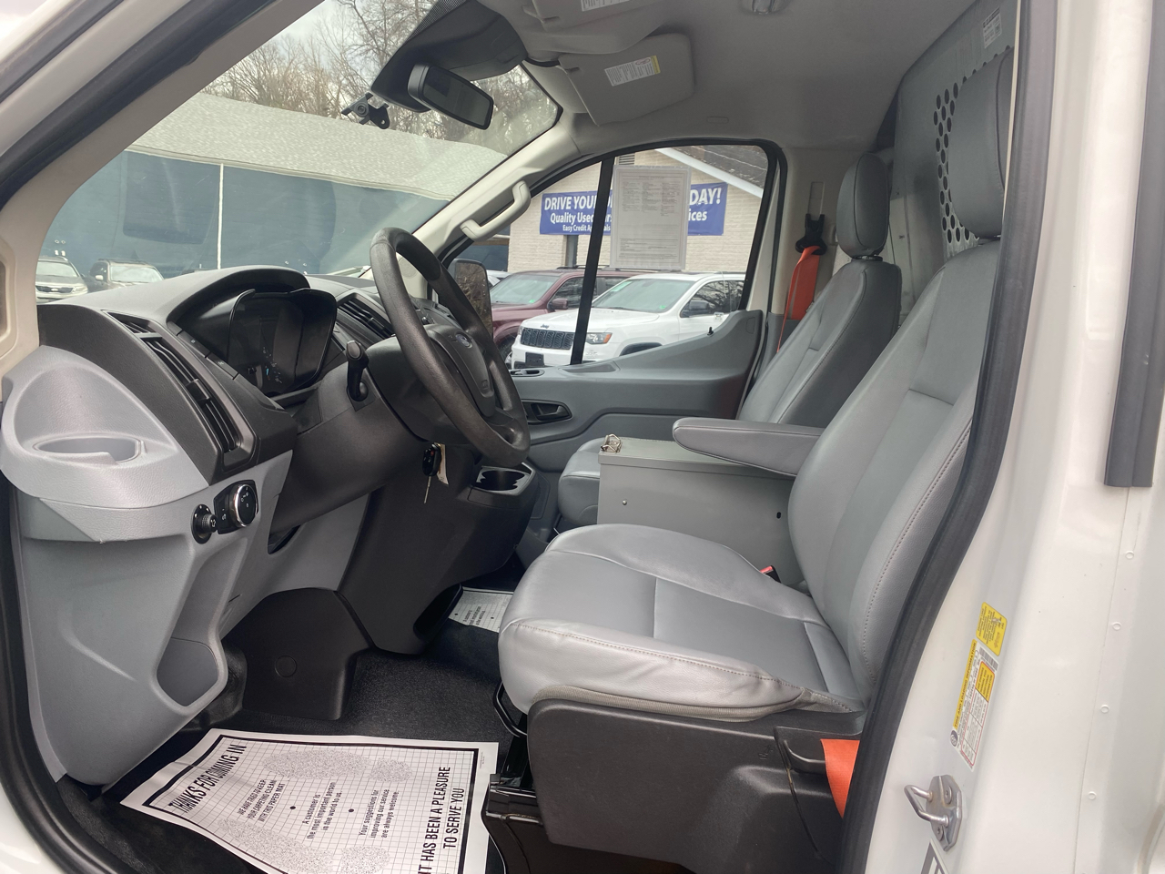 Ford Transit Cargo Van T-150 130" Low Rf 8600 GVWR Swing-Out RH Dr 2016