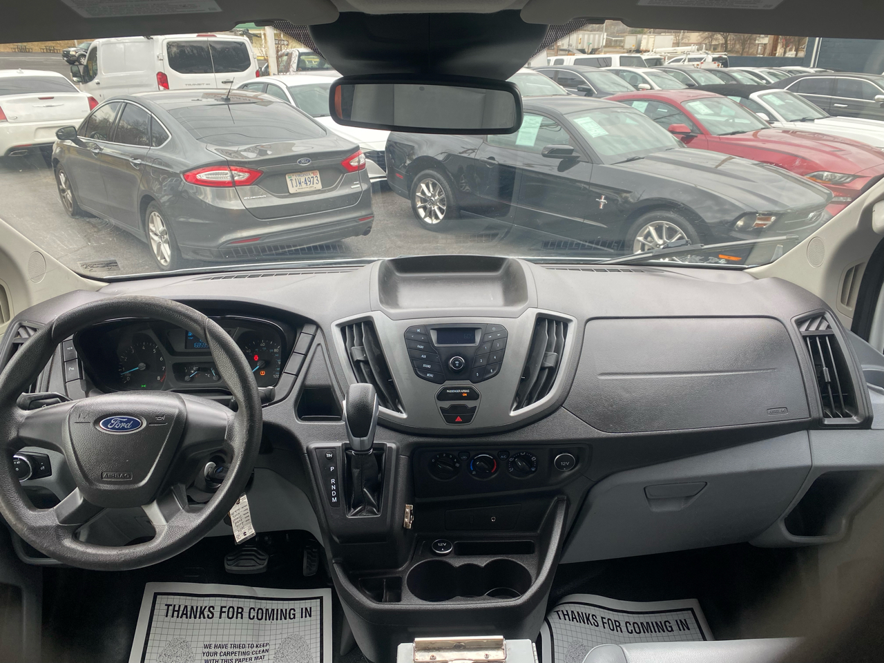 Ford Transit Cargo Van T-150 130" Low Rf 8600 GVWR Swing-Out RH Dr 2016