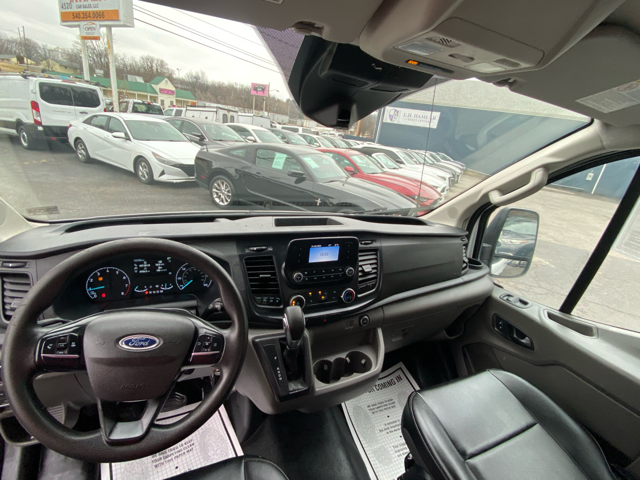 Ford Transit Cargo Van T-150 130" Low Rf 8670 GVWR RWD 2021