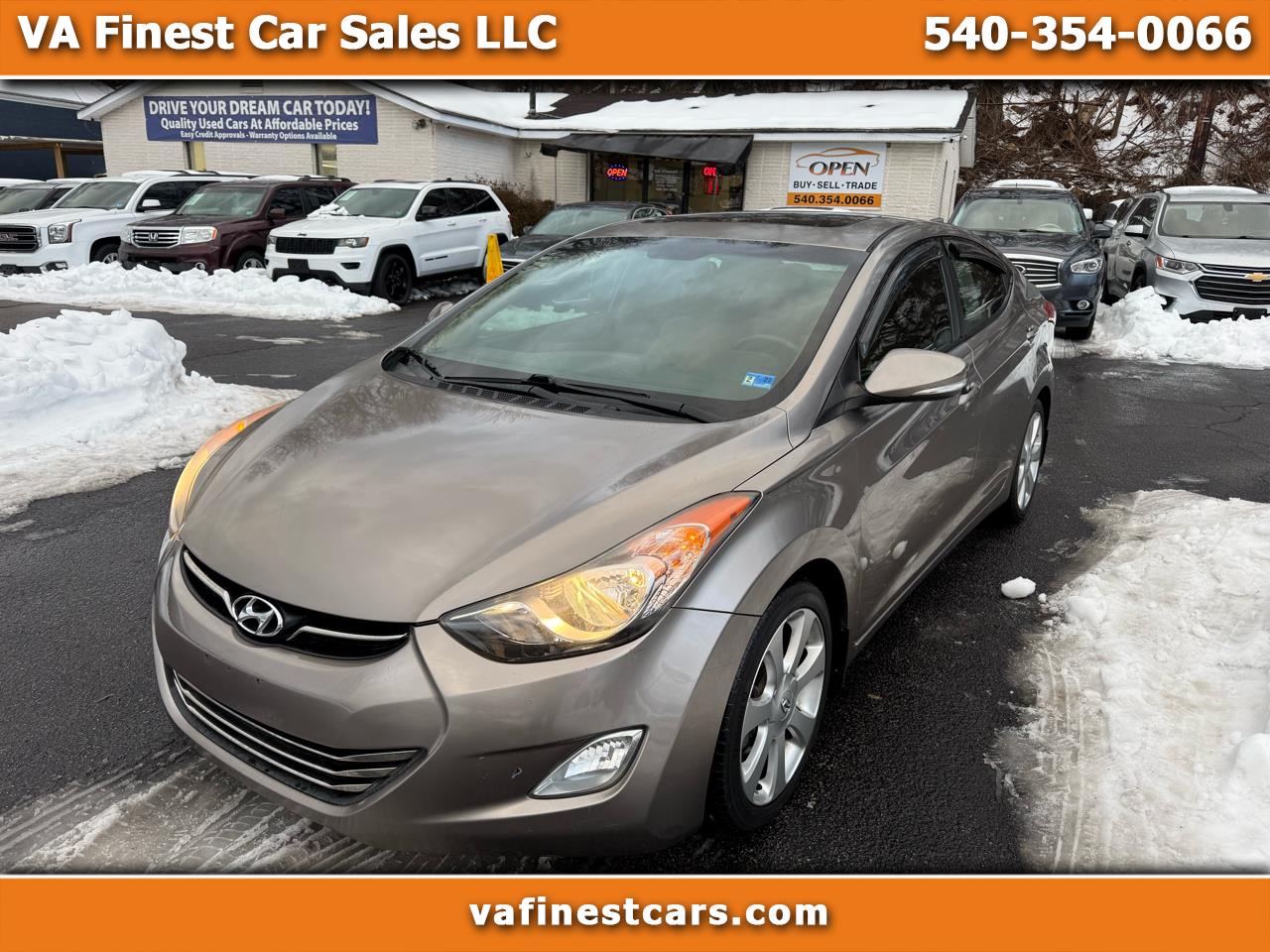 Hyundai Elantra 4dr Sdn Auto Limited (Alabama Plant) 2013