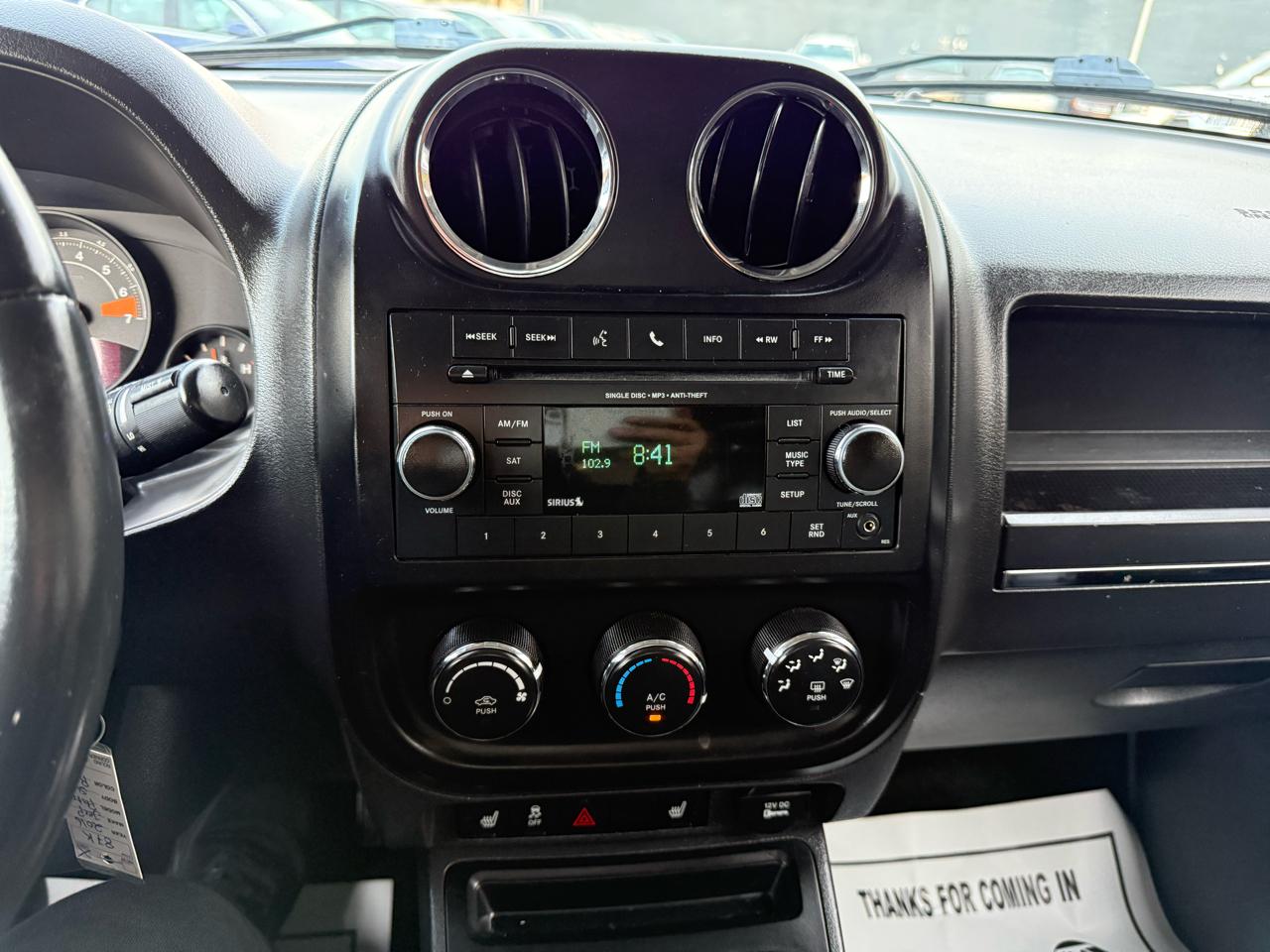 Jeep Patriot FWD 4dr Sport SE 2016