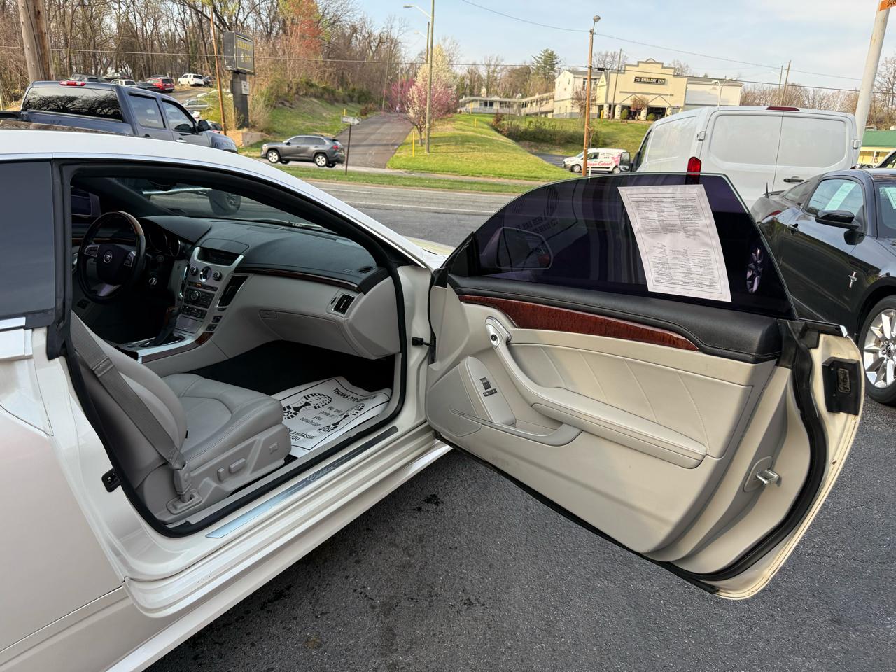 Cadillac CTS Coupe 2dr Cpe Premium AWD 2014