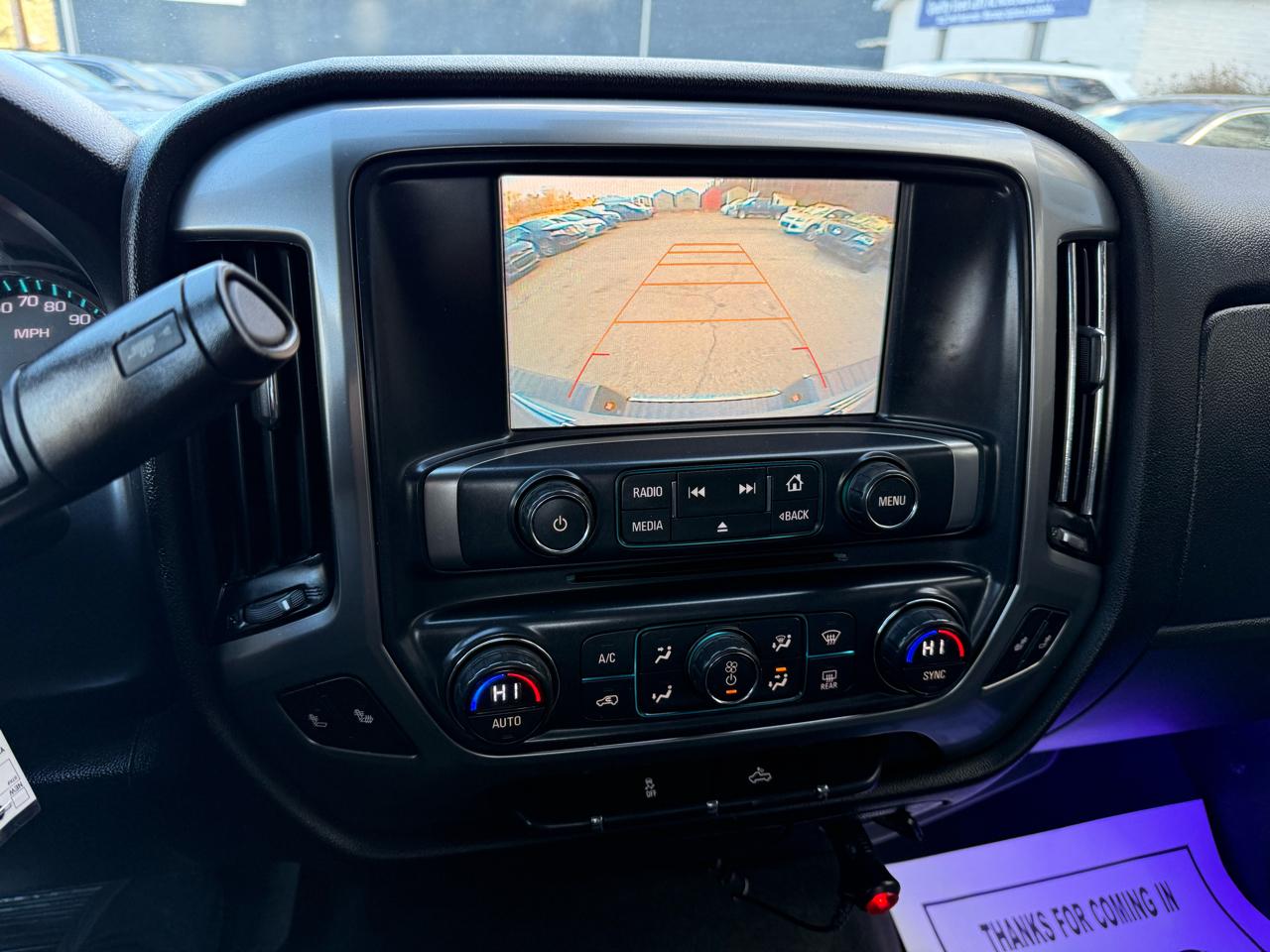 Chevrolet Silverado 1500 4WD Double Cab 143.5" LT w/1LT 2016