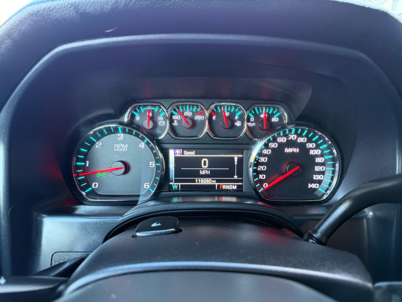 Chevrolet Silverado 1500 4WD Double Cab 143.5" LT w/1LT 2016