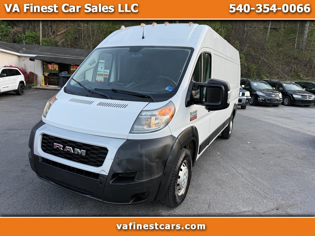 RAM ProMaster Cargo Van 2500 High Roof 159" WB 2021