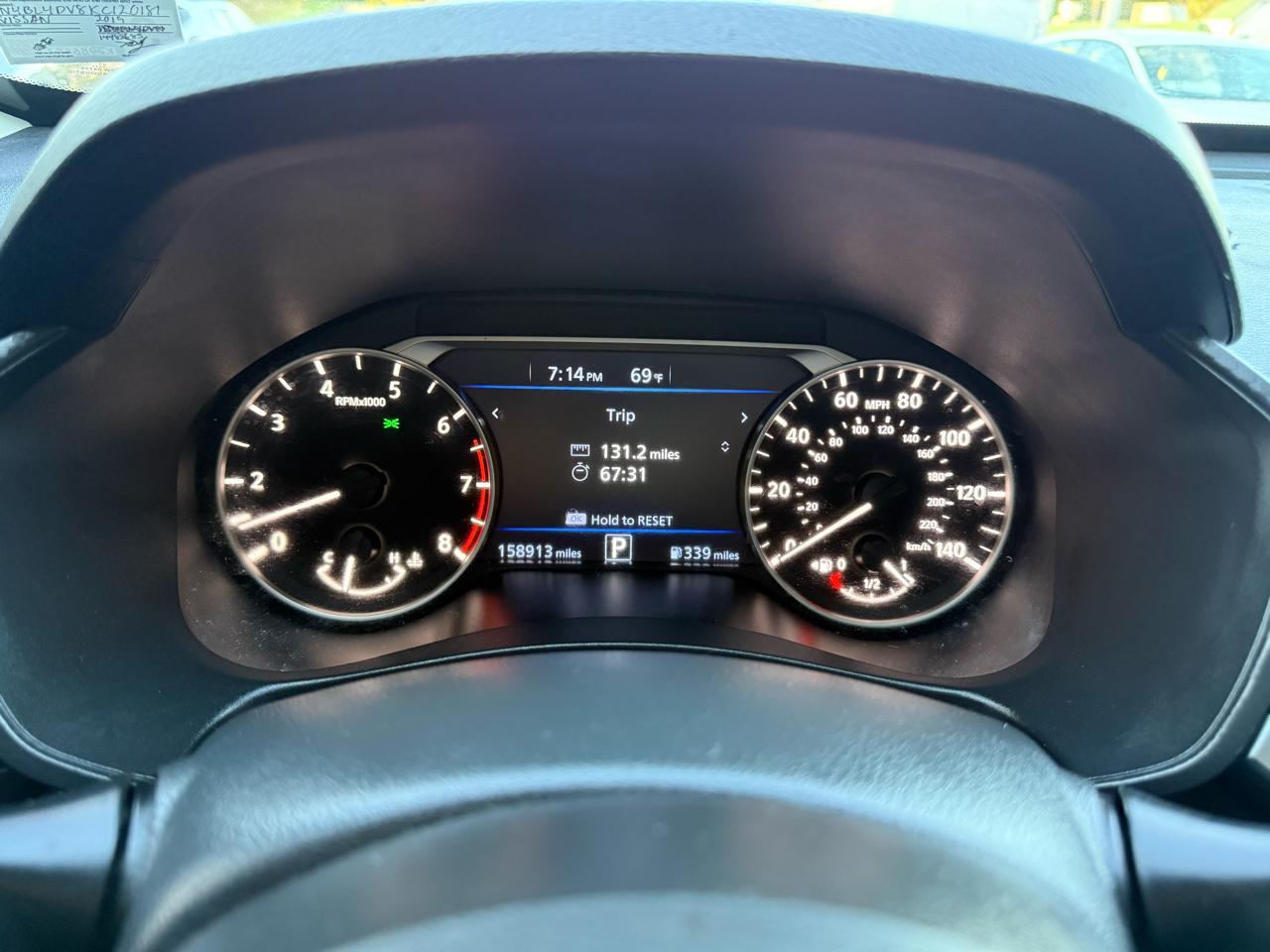 Nissan Altima 2.5 SV Sedan 2019