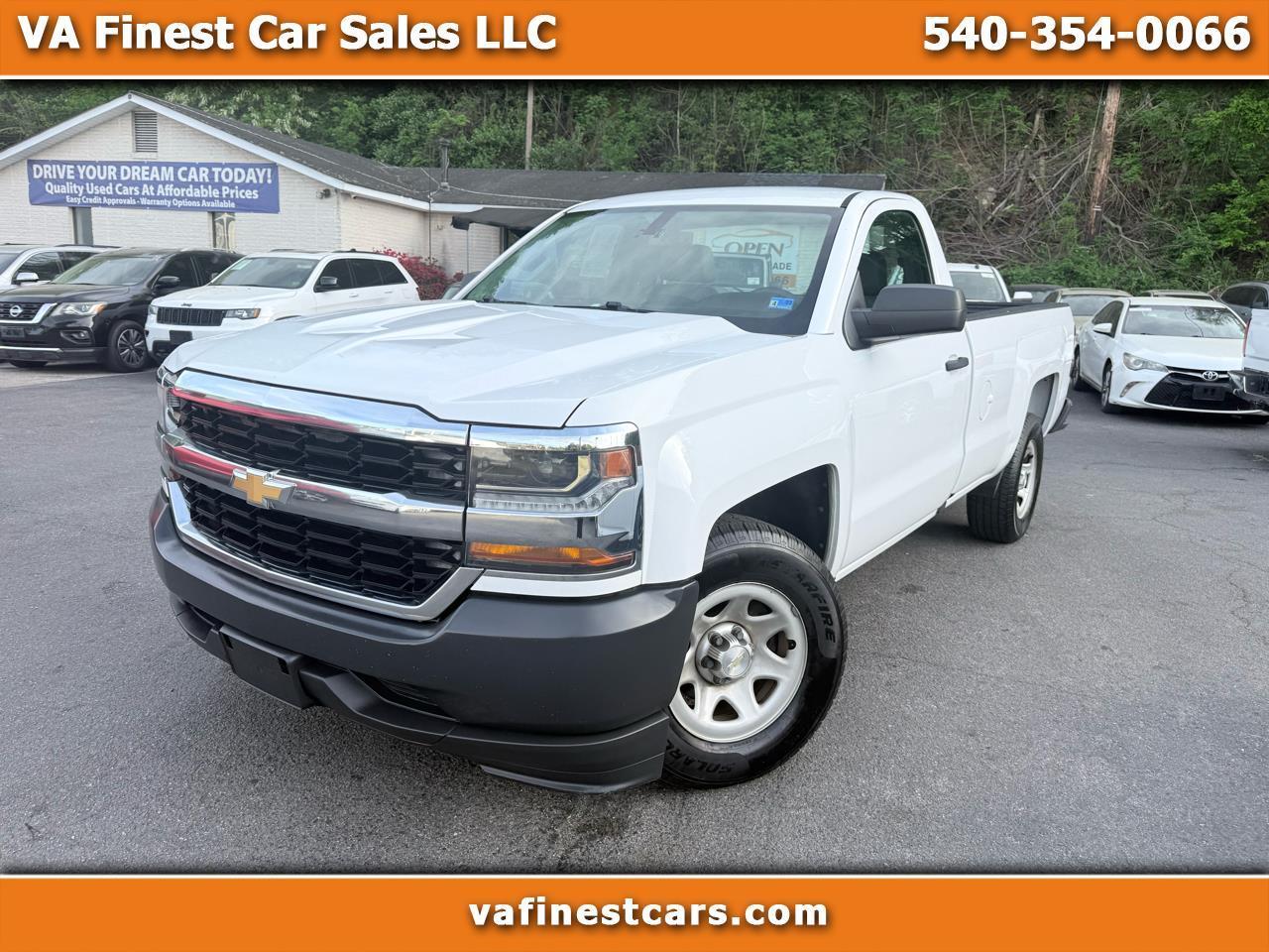 Chevrolet Silverado 1500 2WD Reg Cab 133.0" Work Truck 2016
