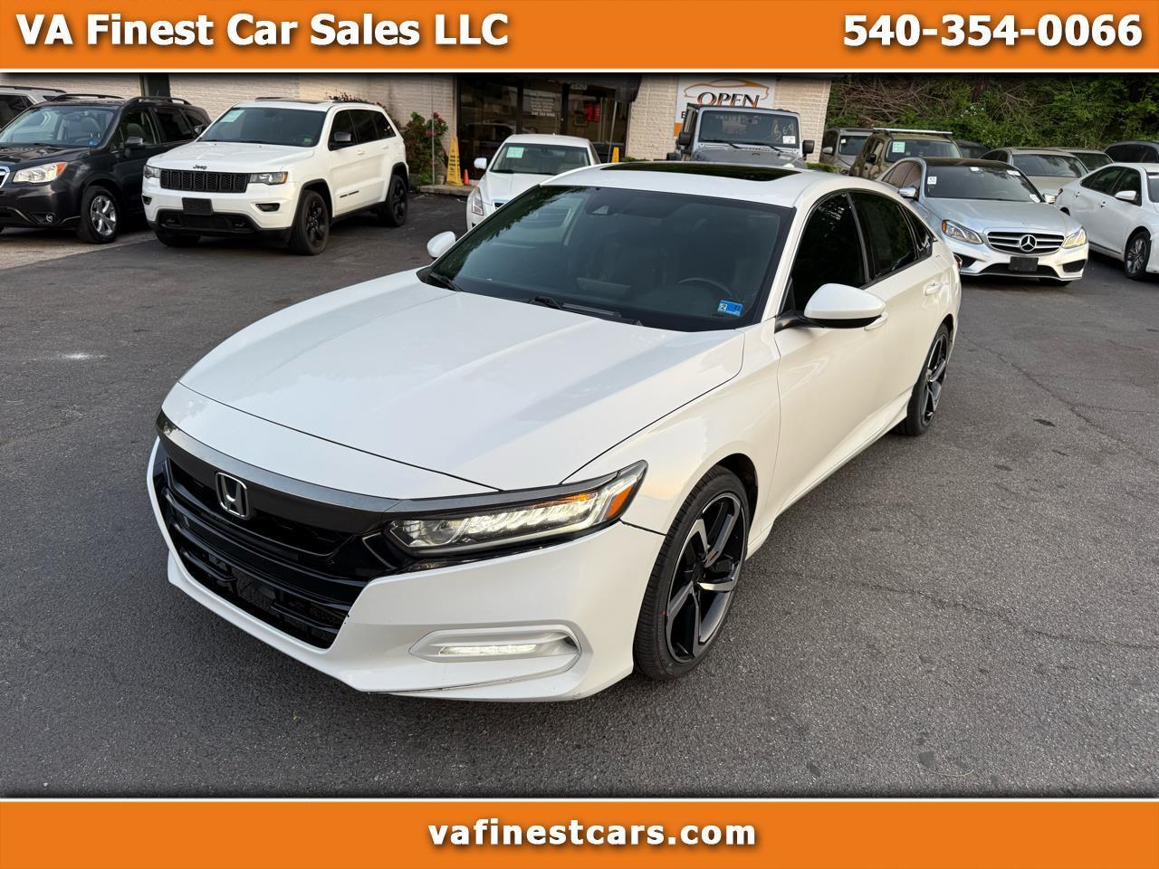 Honda Accord Sedan Sport 2.0T Manual 2019