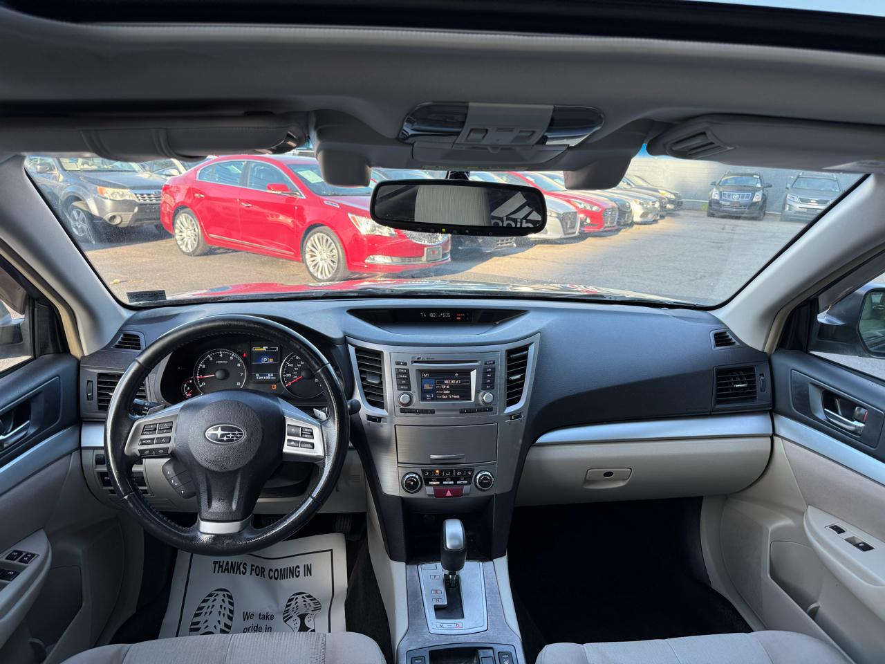Subaru Outback 4dr Wgn H4 Auto 2.5i Premium 2014