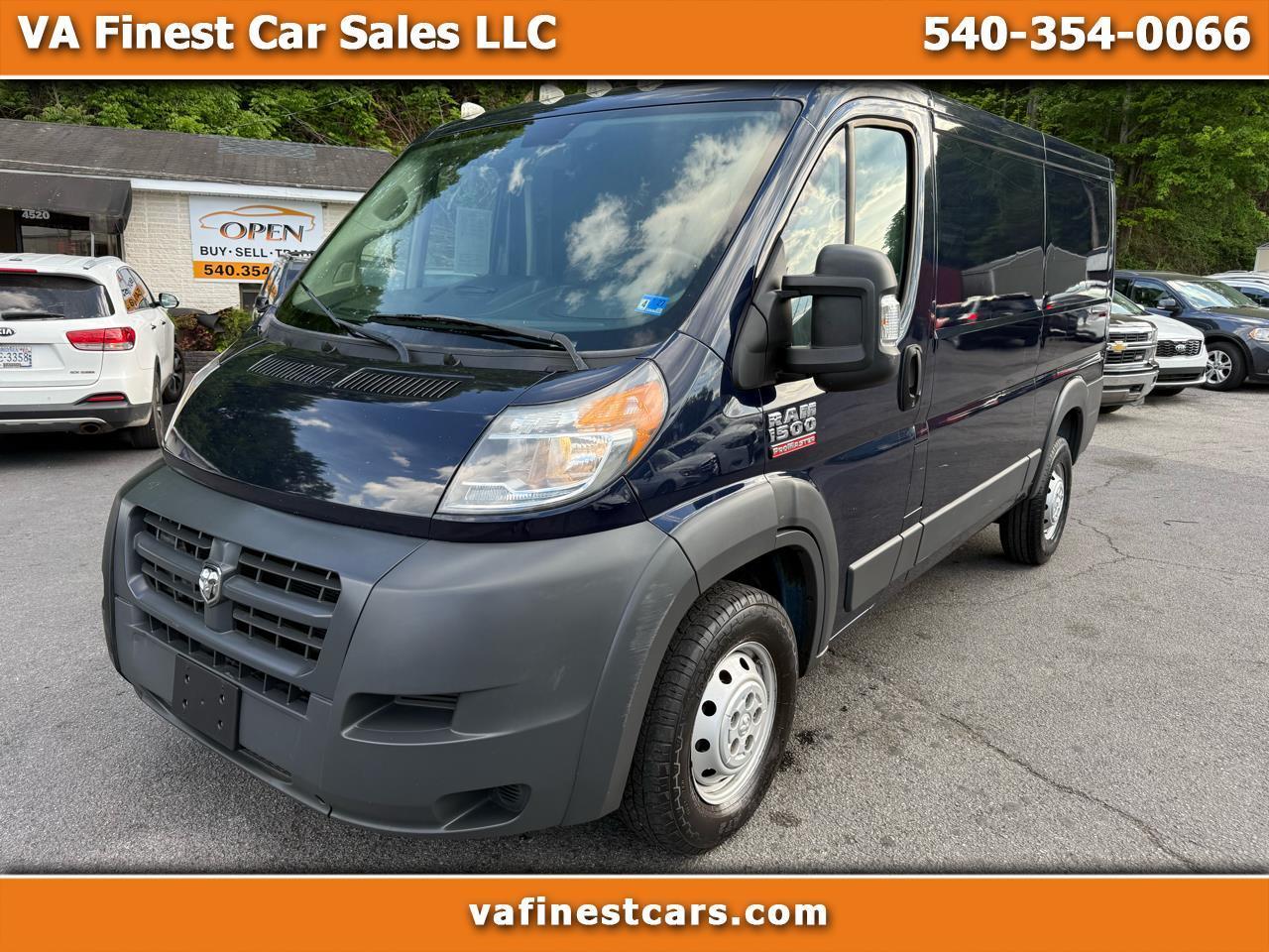 RAM ProMaster Cargo Van 1500 Low Roof 136" WB 2018