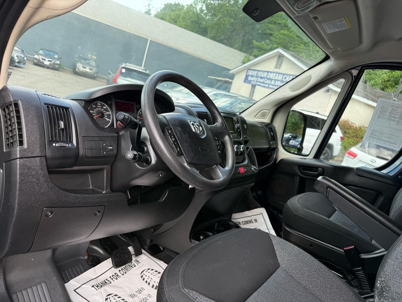 RAM ProMaster Cargo Van 1500 Low Roof 136" WB 2018