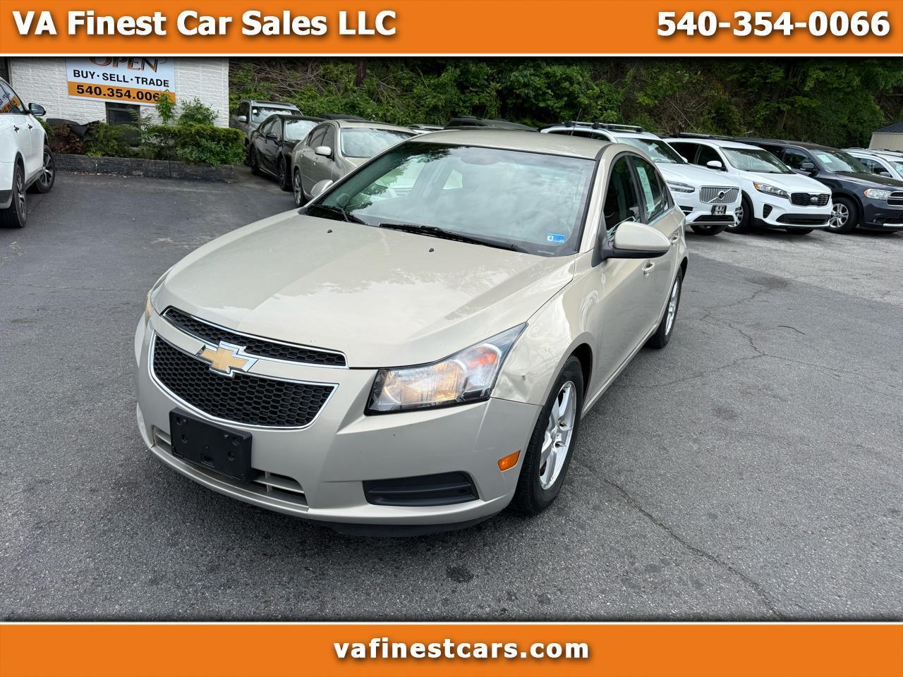 Chevrolet Cruze 4dr Sdn LT w/1FL 2012
