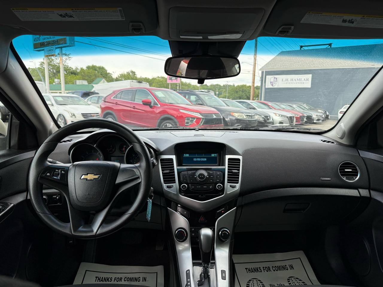 Chevrolet Cruze 4dr Sdn LT w/1FL 2012