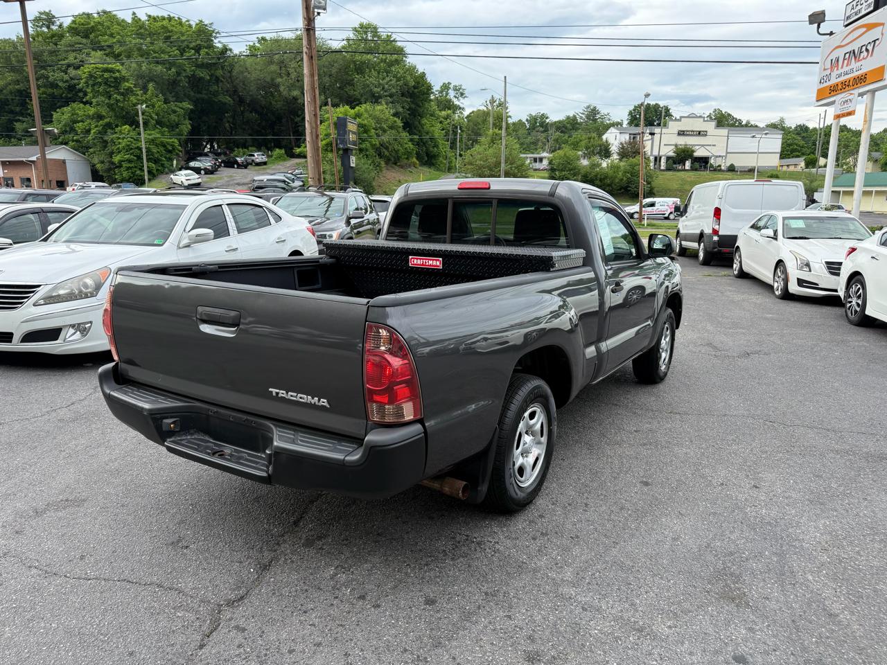 Toyota Tacoma 2WD Reg Cab I4 MT (Natl) 2012