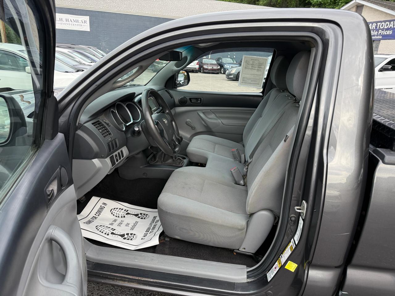 Toyota Tacoma 2WD Reg Cab I4 MT (Natl) 2012