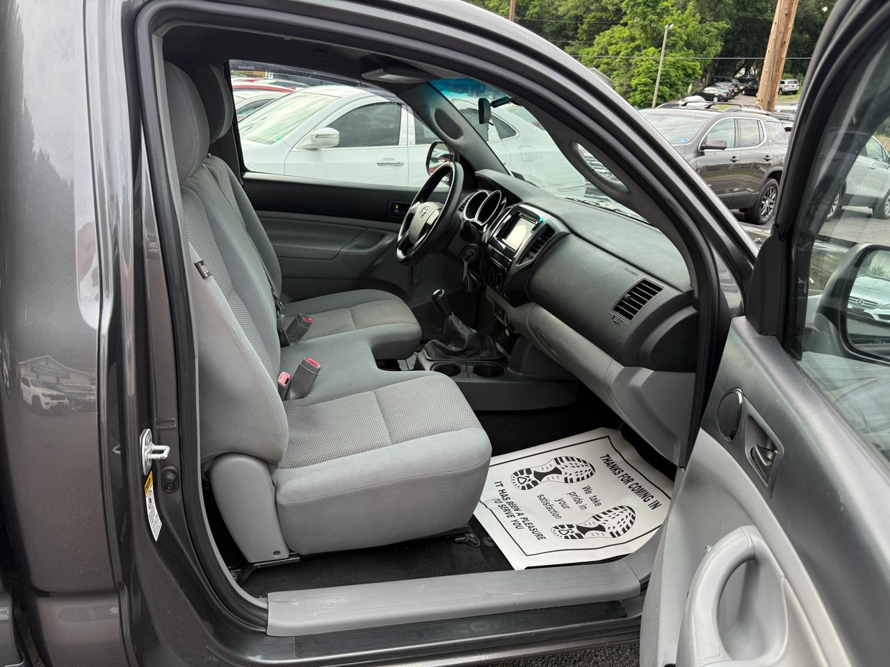 Toyota Tacoma 2WD Reg Cab I4 MT (Natl) 2012