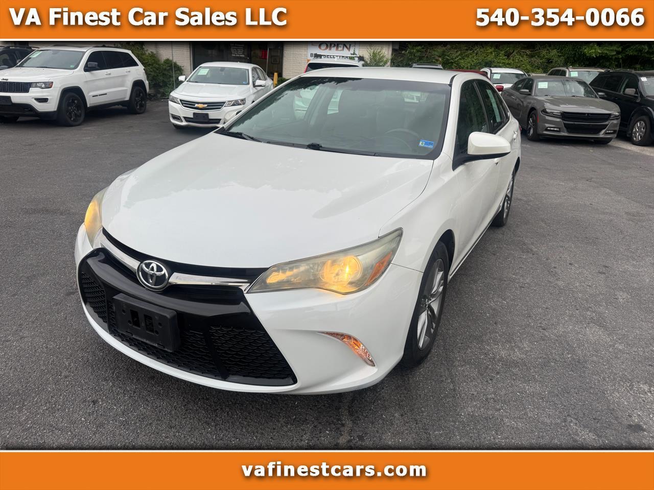 Toyota Camry 4dr Sdn I4 Auto SE w/Special Edition Pkg (Natl) 2016