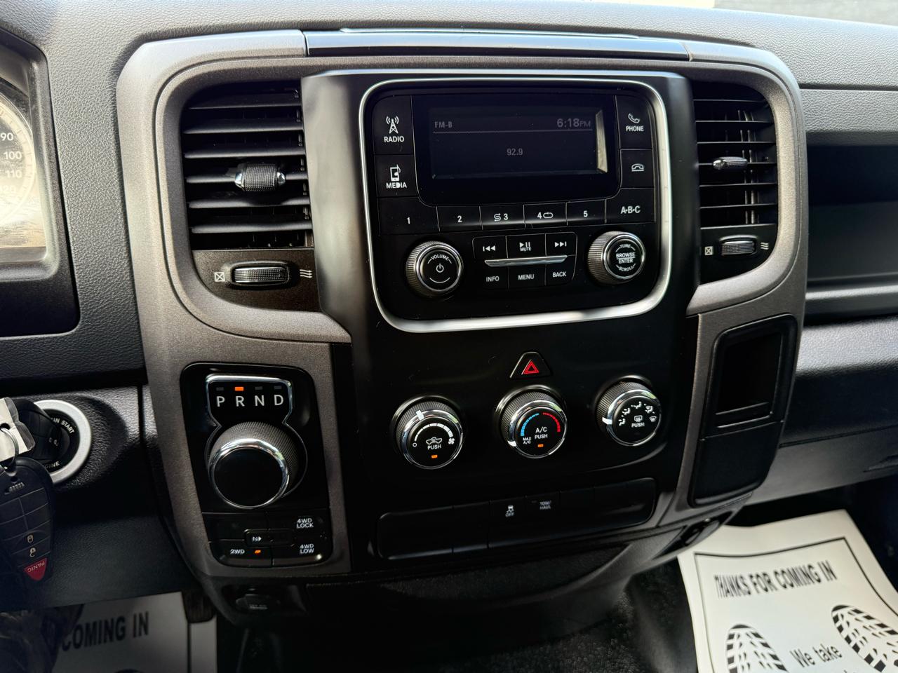RAM 1500 Classic Tradesman 4x4 Quad Cab 6'4" Box 2019