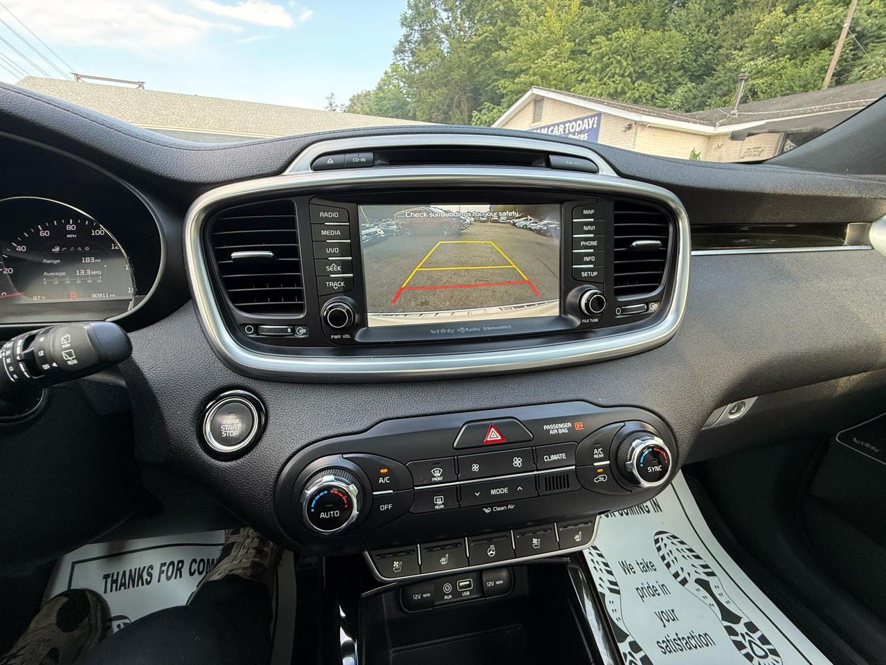 Kia Sorento AWD 4dr 3.3L SXL 2016
