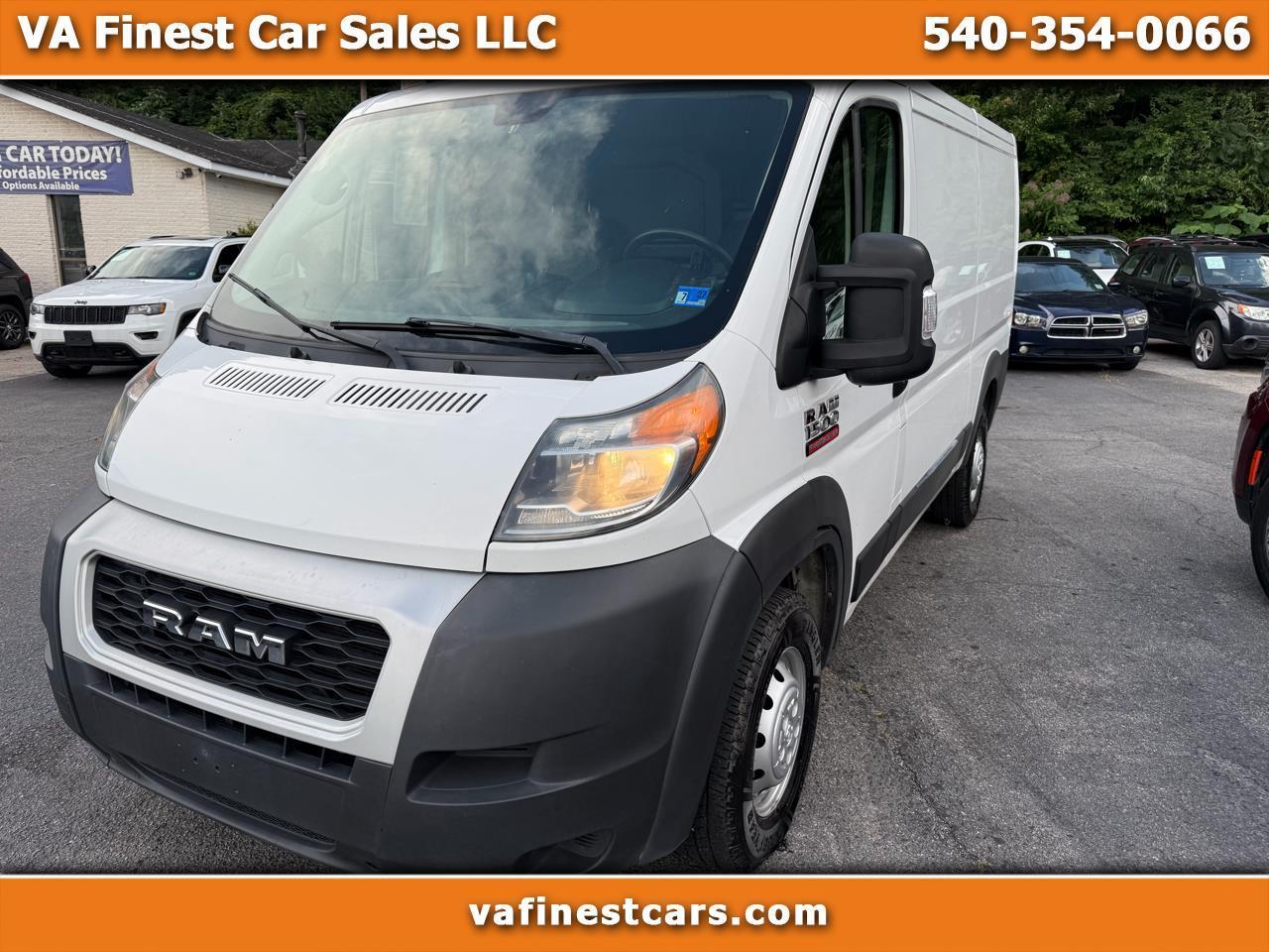 RAM ProMaster Cargo Van 1500 Low Roof 136" WB 2021