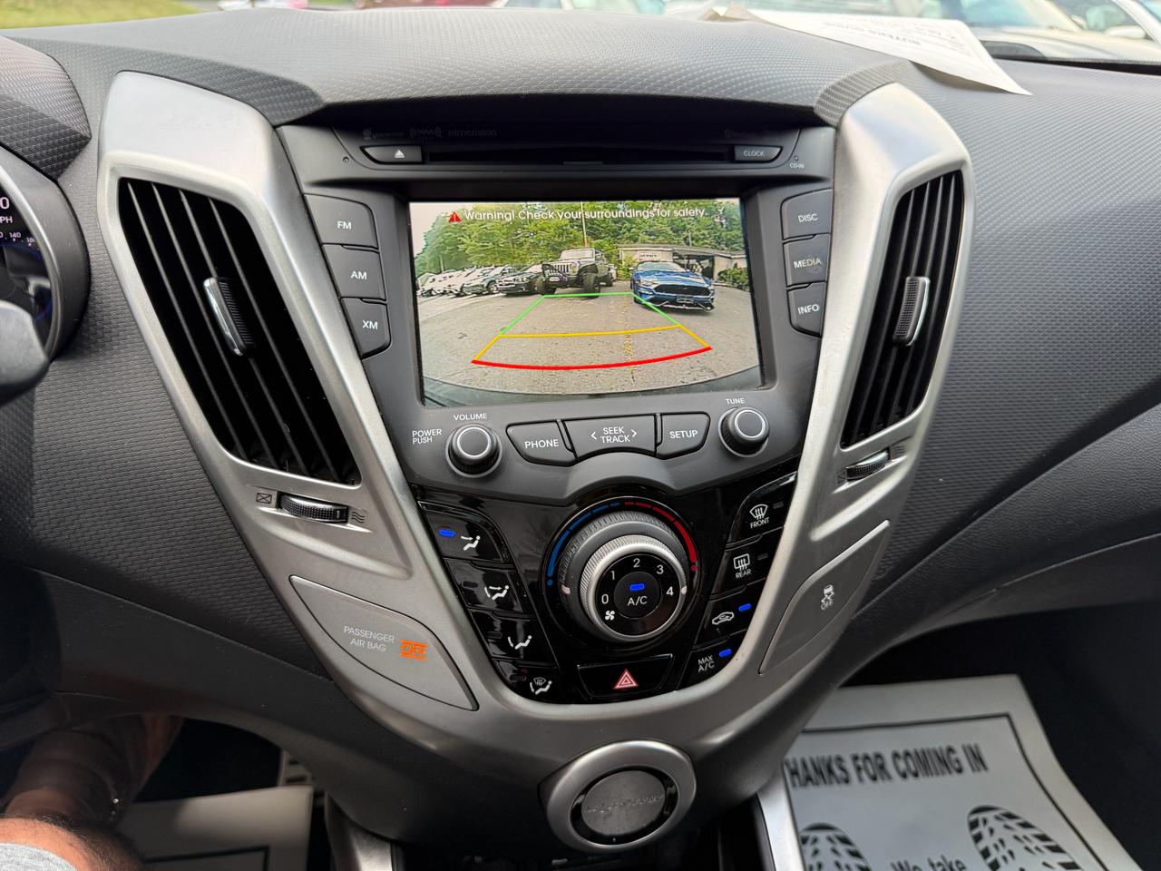 Hyundai Veloster 3dr Cpe Auto 2016
