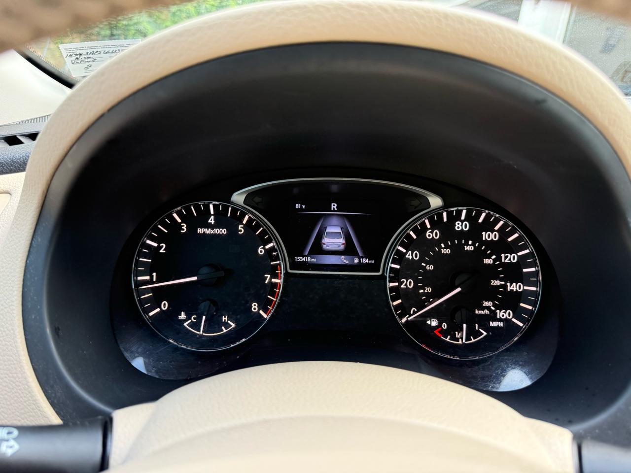 Nissan Altima 4dr Sdn I4 2.5 SV 2016