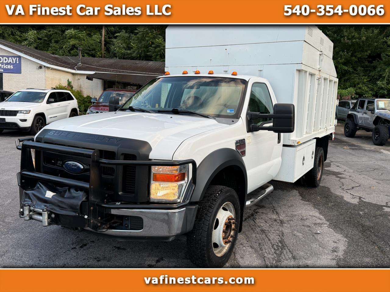Ford Super Duty F-550 DRW 4WD Reg Cab 141" WB 60" CA XLT 2008