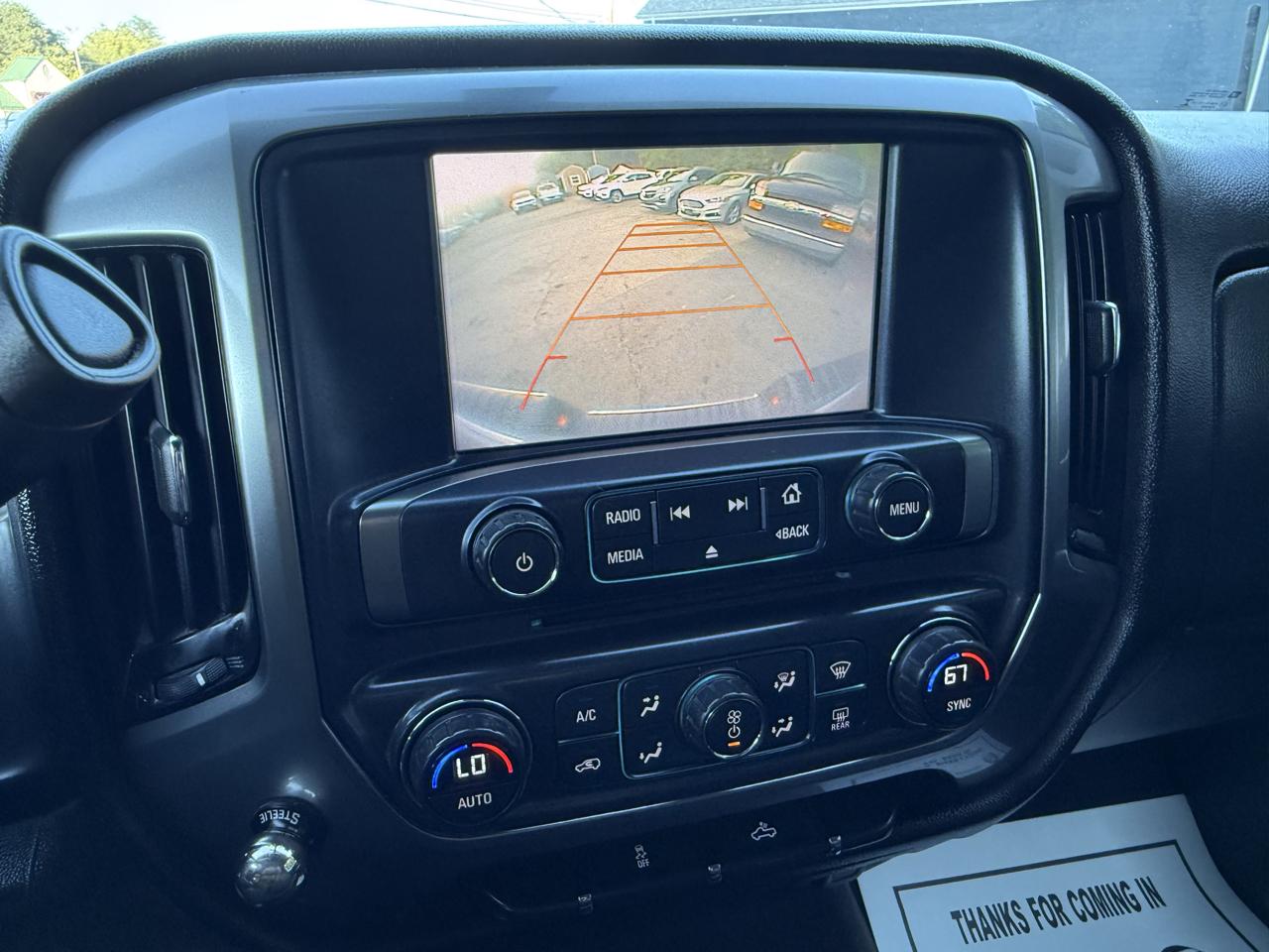 Chevrolet Silverado 1500 4WD Double Cab 143.5" LT w/1LT 2016