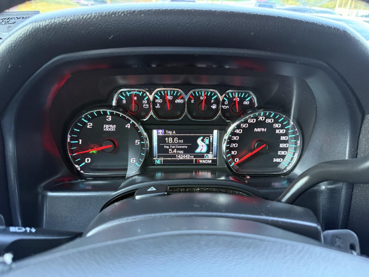 Chevrolet Silverado 1500 4WD Double Cab 143.5" LT w/1LT 2015