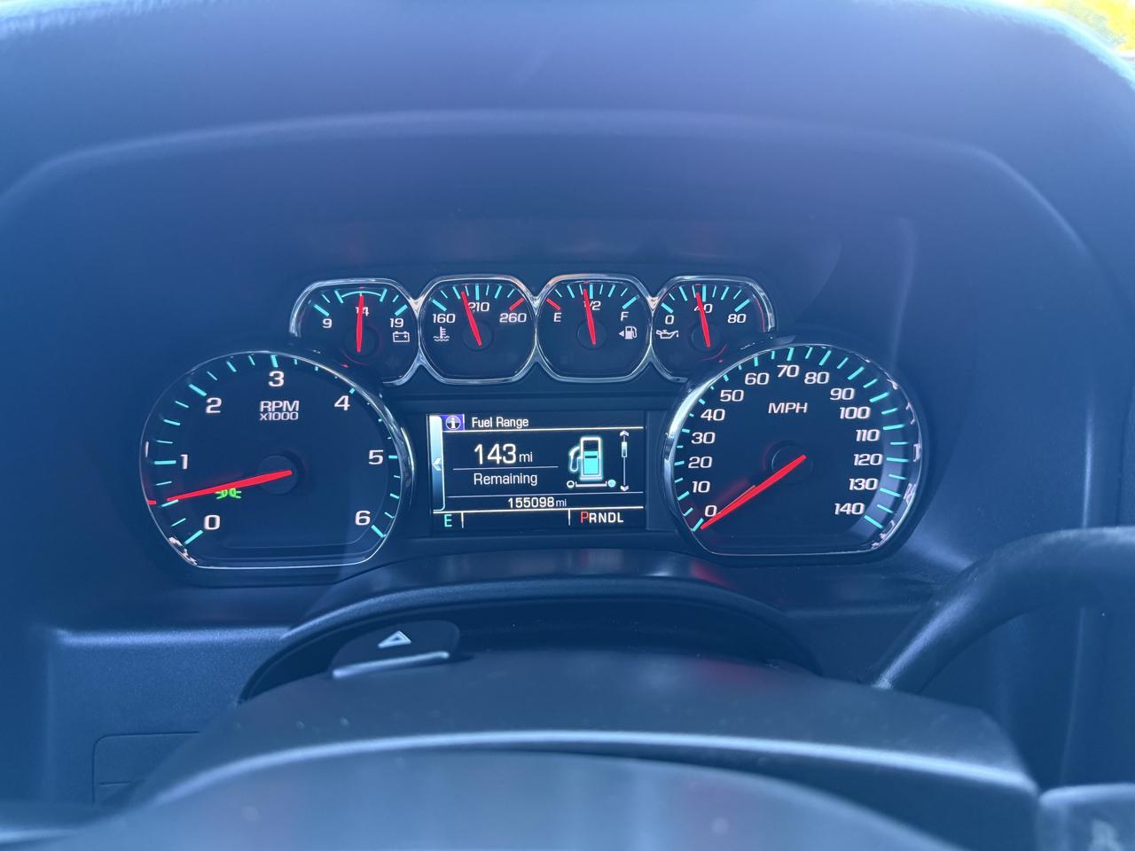 Chevrolet Silverado 1500 4WD Double Cab 143.5" LT w/1LT 2018