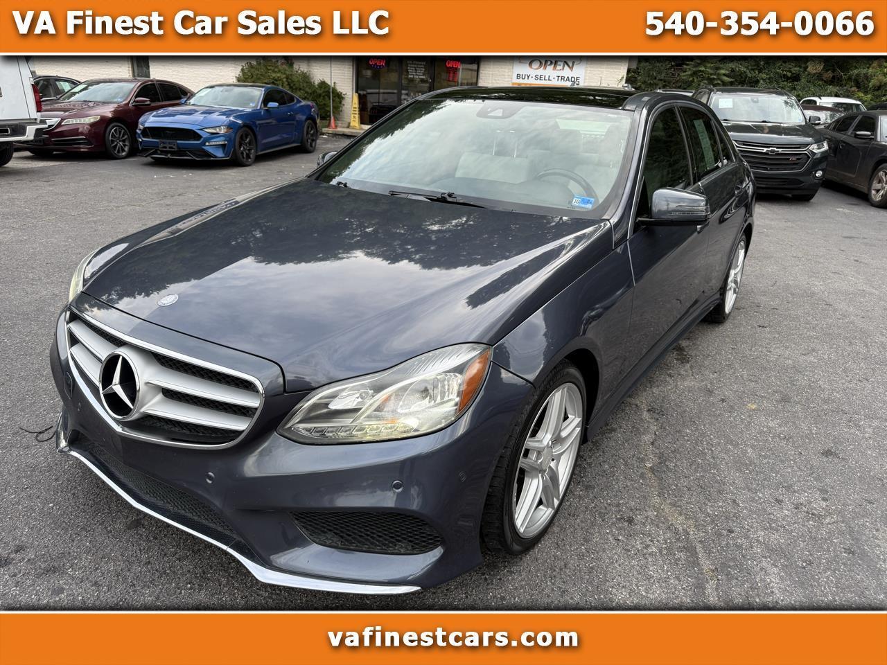 Mercedes-Benz E-Class 4dr Sdn E 350 Sport RWD 2014