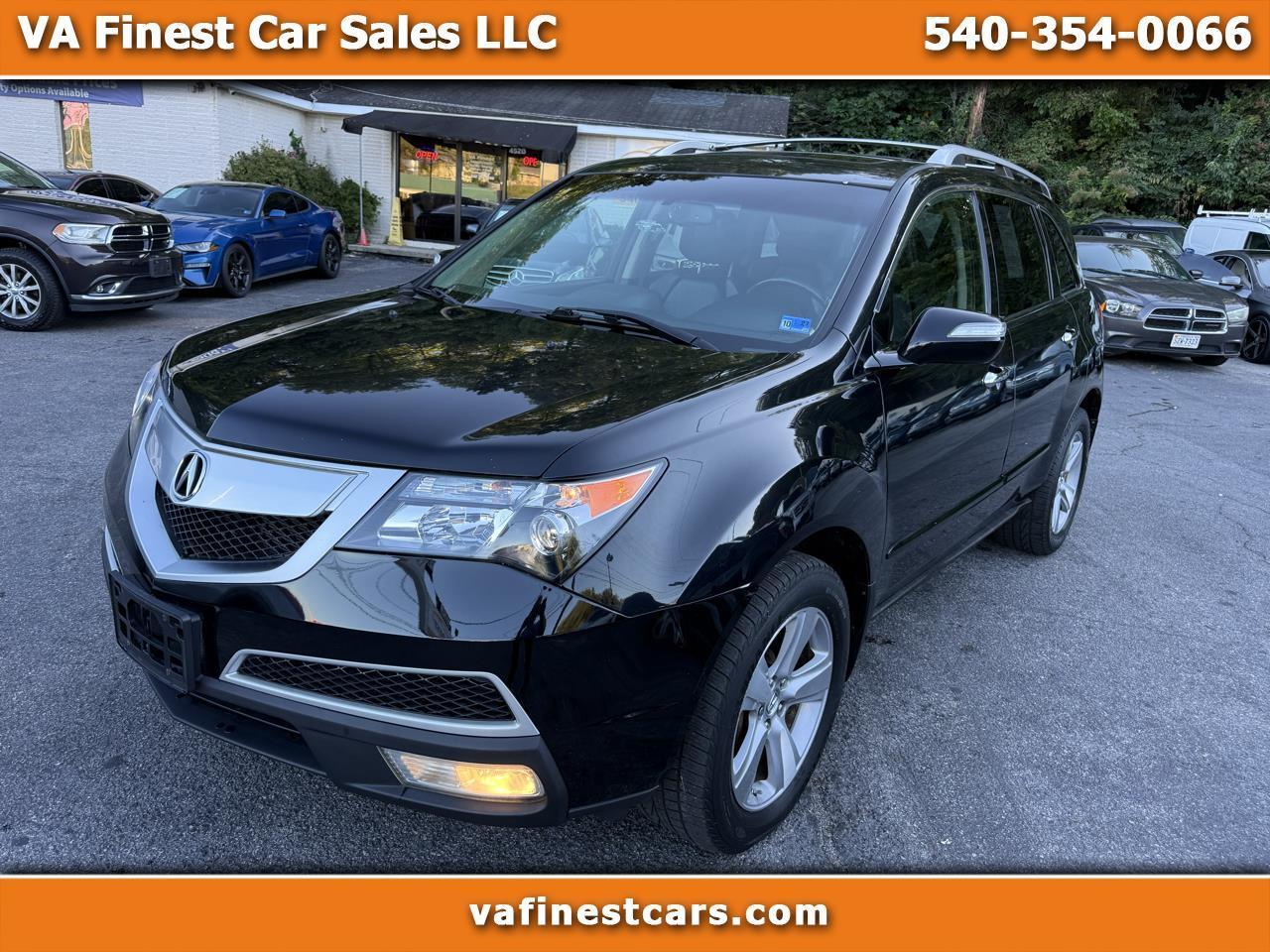 Acura MDX AWD 4dr Tech/Entertainment Pkg 2012