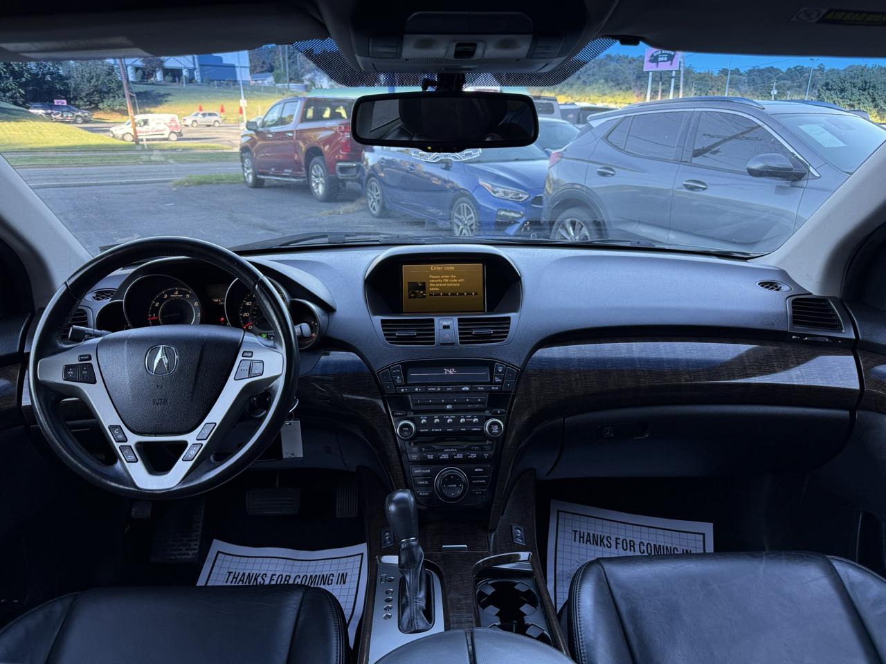 Acura MDX AWD 4dr Tech/Entertainment Pkg 2012