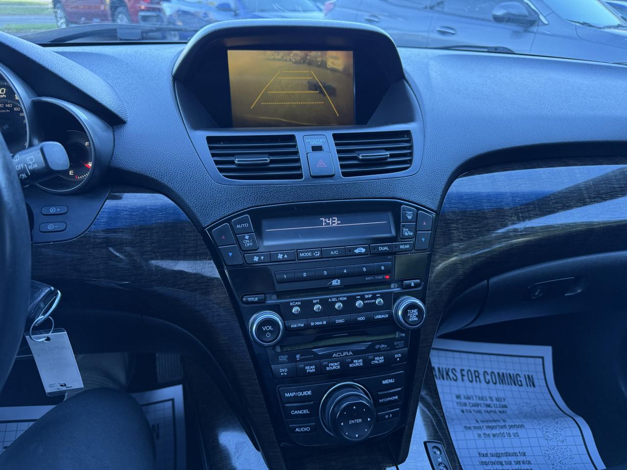 Acura MDX AWD 4dr Tech/Entertainment Pkg 2012