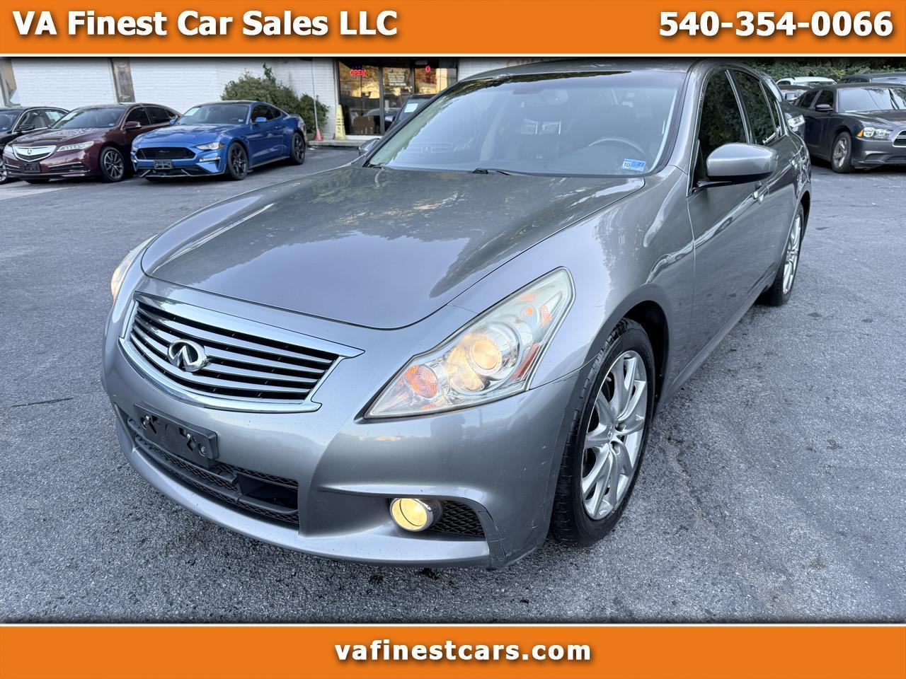 Infiniti G37 Sedan 4dr x AWD 2013