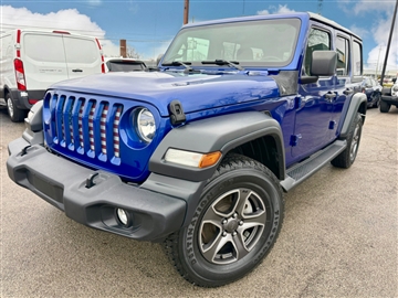 2018 Jeep Wrangler Unlimited Sport