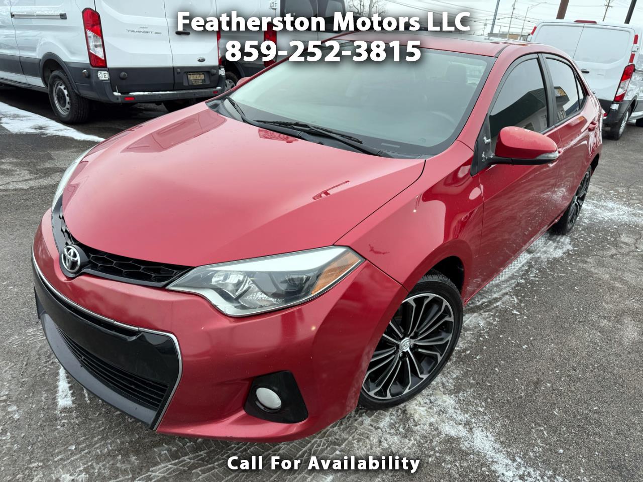 2015 Toyota Corolla S Premium 4D Sedan