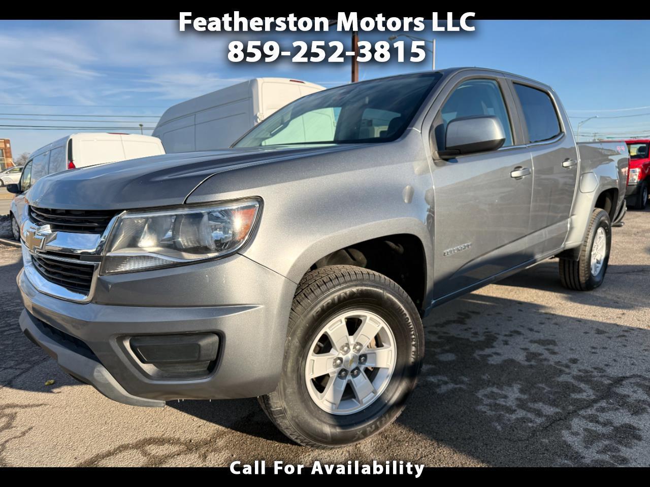 2020 Chevrolet Colorado Work Truck Crew Cab 4WD Short Box