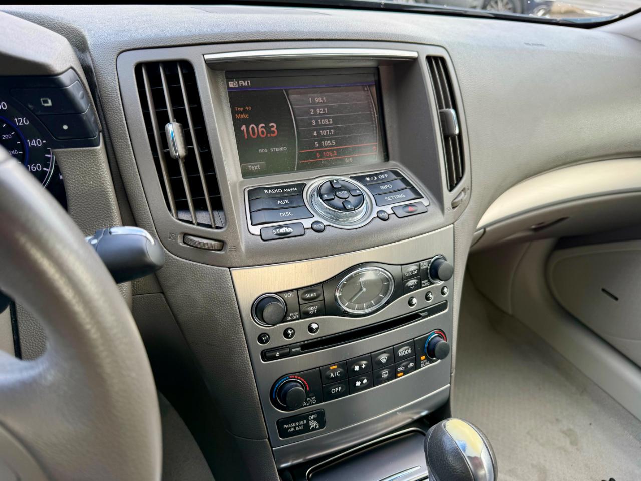 Infiniti G Sedan G37 Journey 2010