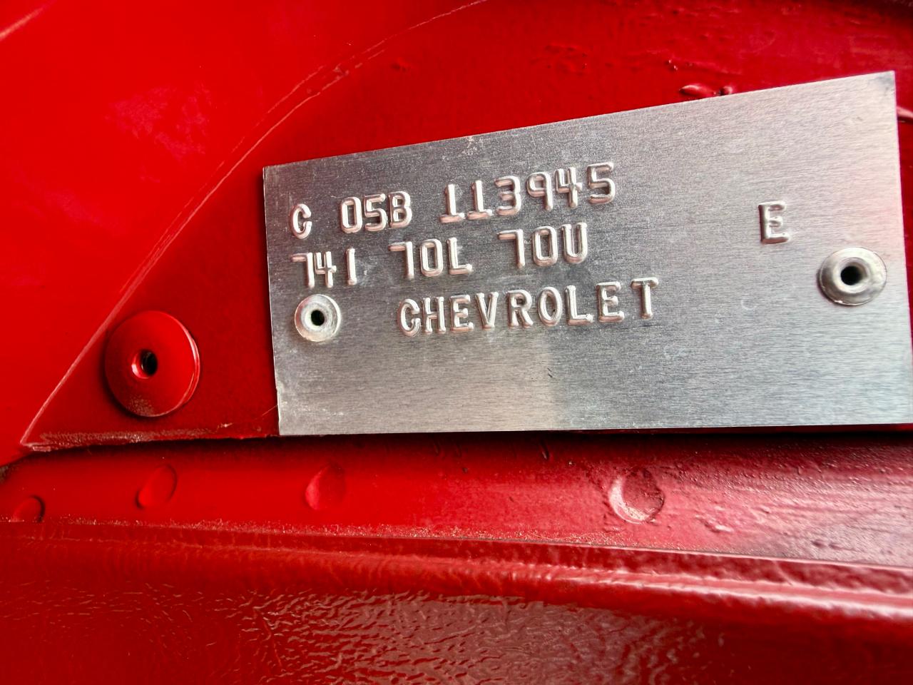 Chevrolet Corvette Coupe 1982