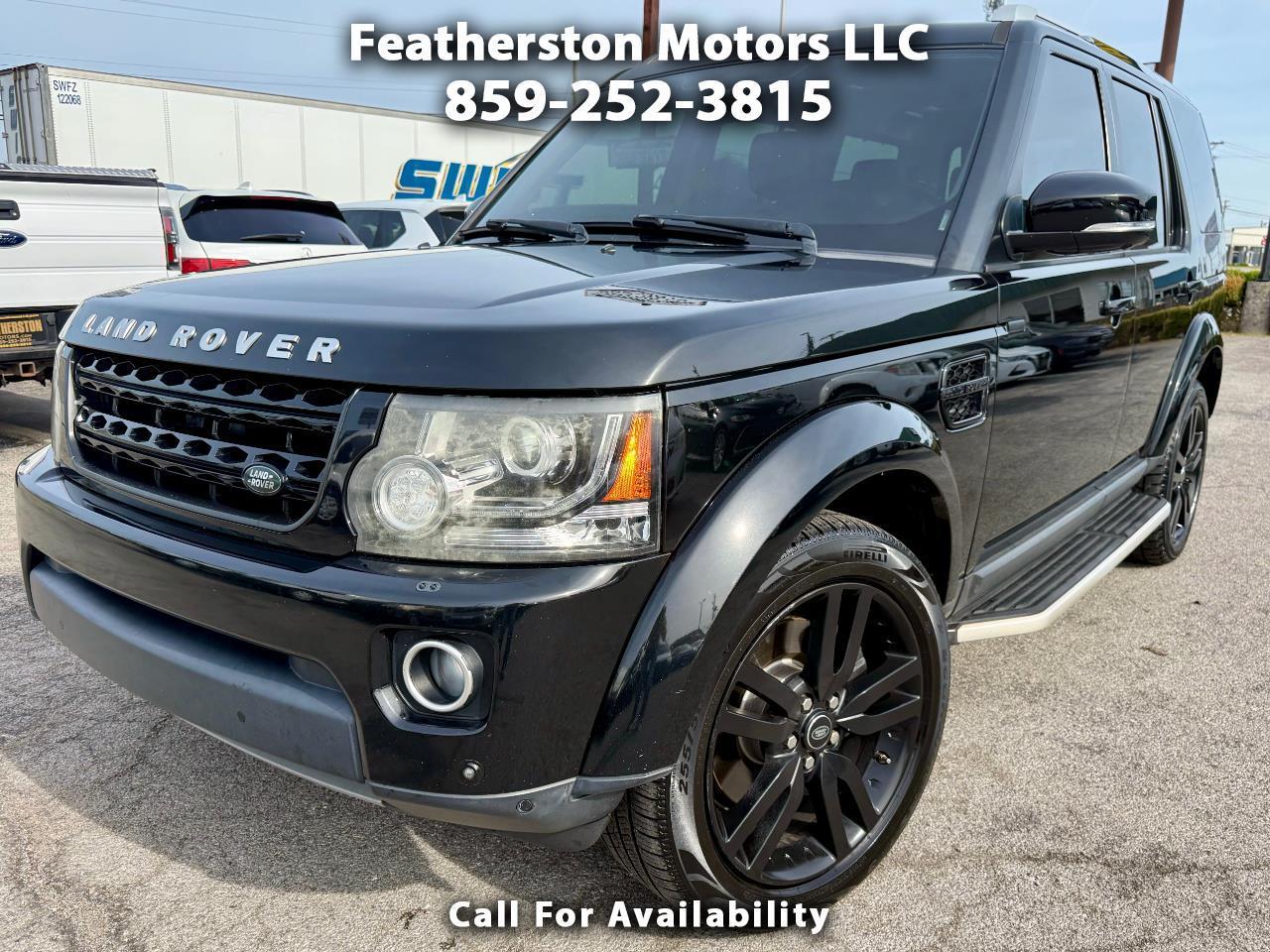 2016 Land Rover LR4 4WD 4dr HSE LUX Landmark Edition