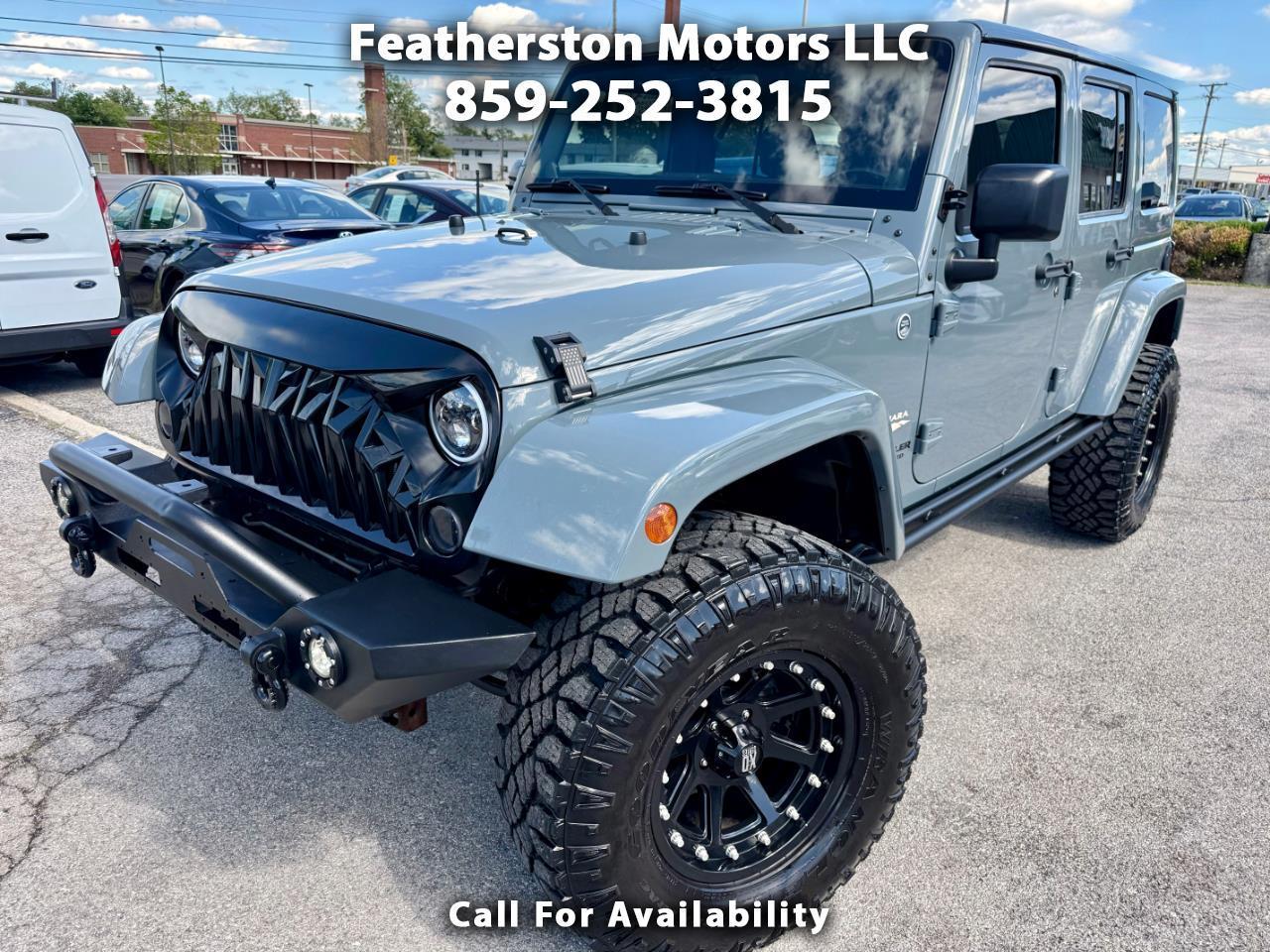 2014 Jeep Wrangler Unlimited Sahara 4WD